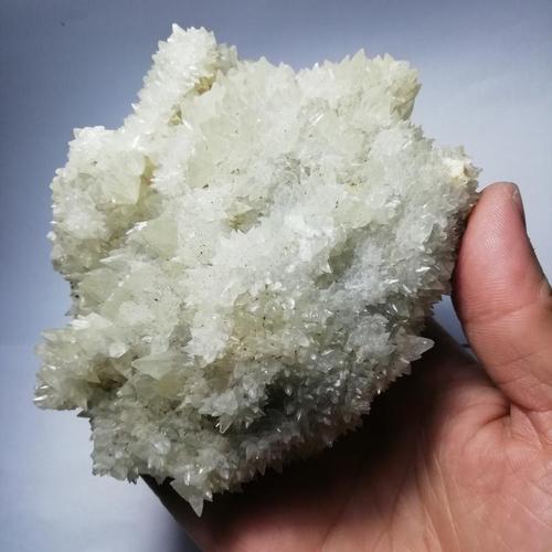 尖状方解石 原石晶簇 摆件矿标 calcite 大冶